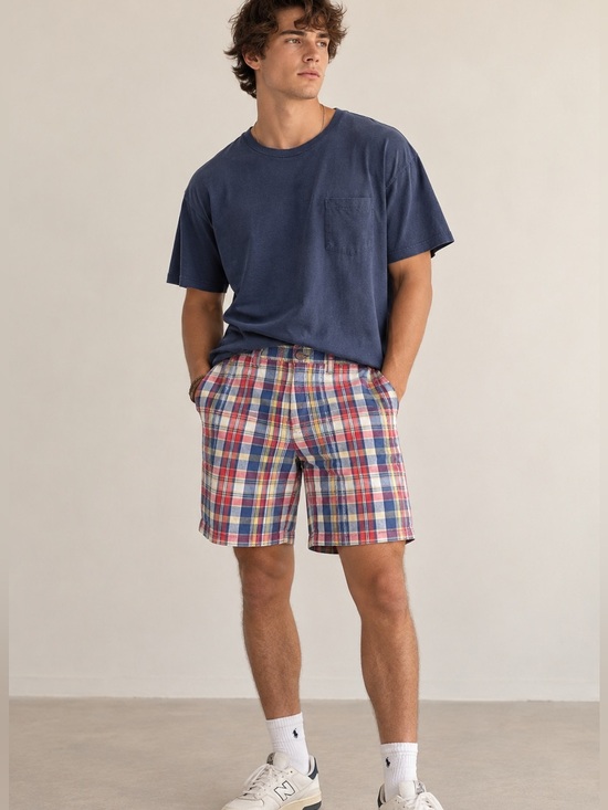American Eagle Outfitters Other - American Eagle Plaid Madras Shorts Mens 30 Y2K Preppy Coastal Grandpa Classic
